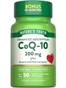 Nature's Truth CoQ10 200mg Softgels ... 50 Count...