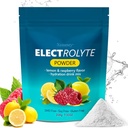 Kosteus Elektrolyyttijauhe, Keto & Ei sokeria - korkea kalium (1000 mg) sitruunan vadelma maku - nolla Calorie sokeriton Elektrolyyttijauhe, ei-GMO 32 tarjoilua
