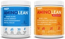 RSP NUTRITION AminoLean Pre harjoitus energia (sininen vadelma 30 Servings) kanssa AminoLean Recovery Post harjoitus Boost (Blood Orange 30 Servings)