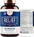 Vaihdevuodet lisäravinteet naisille - Windsor kasvitieteelliset Multivitamiini Chastebriy, Musta Cohosh kuumia välähdyksiä, Menopause Relief ja Hormonitasapaino naisille - 60 Natural Progesteroni Estrogeeni pillereitä