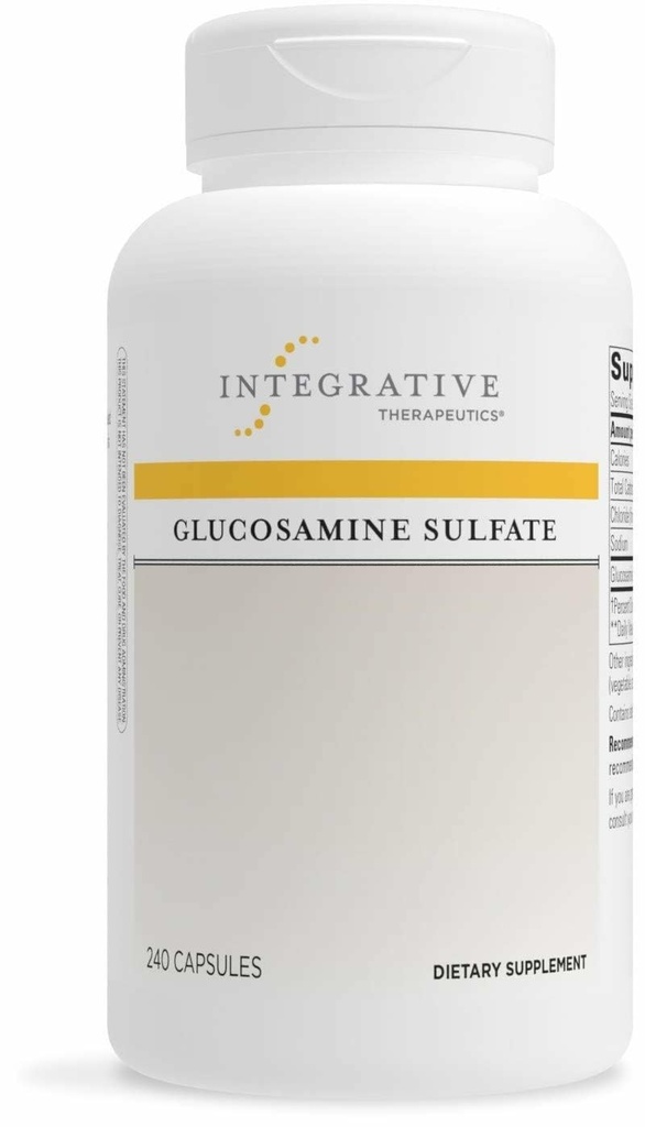 Integratiiviset hoidot Glukosamiinisulfaatti - Cartilage Support Supplement* - Ravintolat - Gluteenittomat ja maitotuotteet - 240 kapselia (80 tarjoilua)