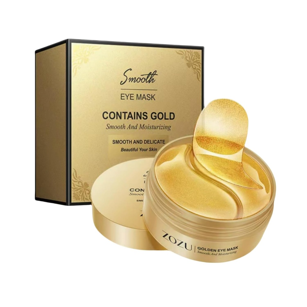 Hyaluronic Acid Eye Patch (Poistaa tummat ympyrät, silmäpussit, silmien hoito, ryppyjä, Puffy Eyes, ihon pehmennys) - Anti-Aging Kosteuttava 60PCS. Sekä miehille että naisille