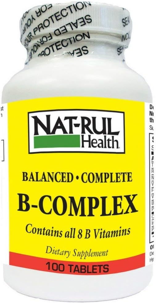 NAT- Rul- B-vitamiinitabletit 100 ee