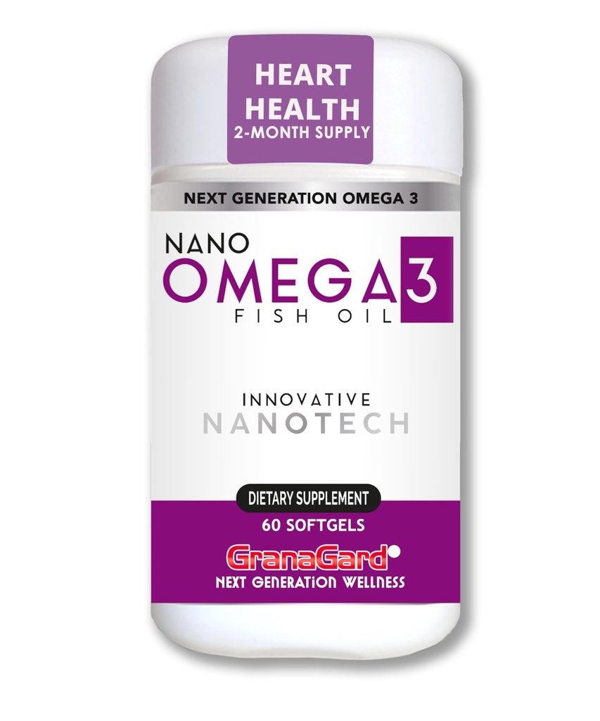 Nano Omega 3 Supplement for Women and Men 