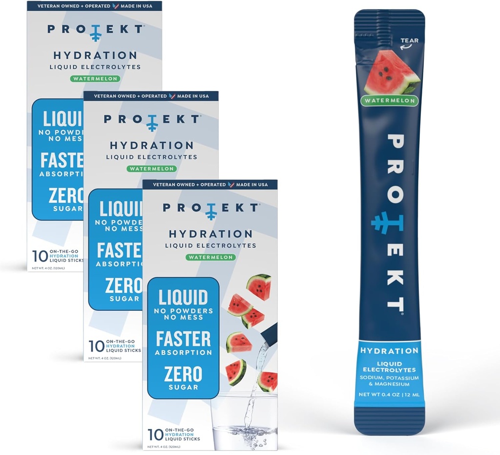 PROTEKT Elektrolyyttipakkaukset Recovery & Hydraation 