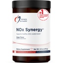 Designs for Health NOx Synergy - Drink Mix Powder to Support Terveet Typpioksiditasot - L-arginiini, Creatiini, L-sitrulline + More - Pre workout - Grape Flavor (30 tarjoilua / 270 g)