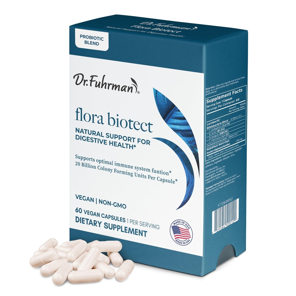 Führman Flora Biotect, Probiootti, 60 kapselia