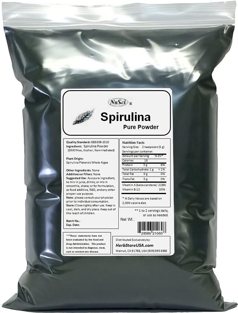 Spirulina Powder 500g (1,1lb)