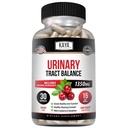 Kaya Naturals - D-Mannose - Virtsatie UT Puhdistus ja rakko Terveys - Valmistettu karpalo, Hibiskus & Voikukka juuri - D Mannoosi kapselit karpalo täydennysosa - 30 kasviskapselit
