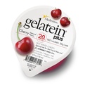 GelaTein Plus Cherry: 20 grammaa proteiinia. Ihanteellinen kirkas nesteellinen ruokavalio. Hienoa ennen tai jälkeen harjoituksen välipalaa. (Pack of 36)