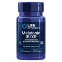 Life Extension Melatoniini IR/XR, 1,5 mg, välittömästi- ja laajennettu release Formula optimaalinen uni tuki, terve circadian rytmit, solupuolustus, gluteeniton, ei-GMO, 60 kapselia