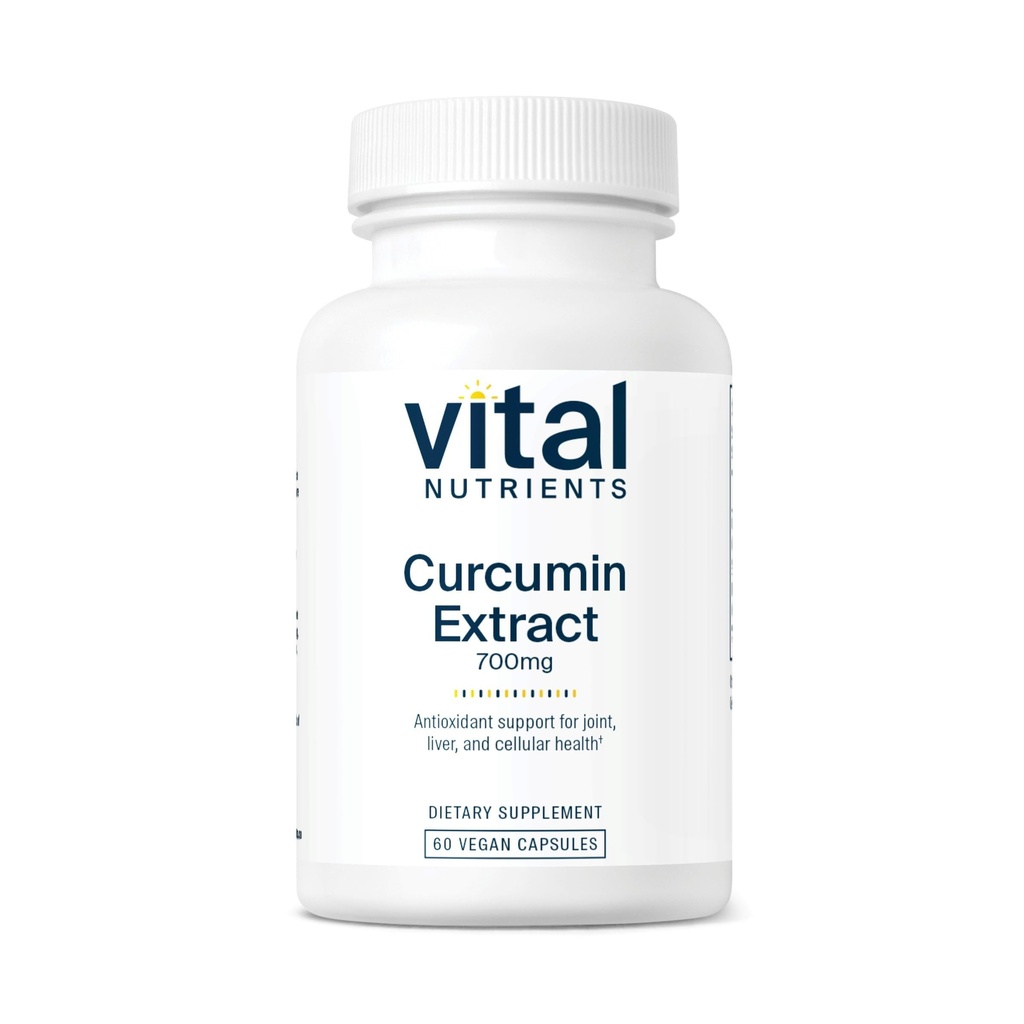 Vital Nutrients Curcumin Extract 700mg ... vegan Curcumin lisäravinteet, joissa on Black Pepper Extract... Antioksidantti Tuki nivel-, maksa- ja soluterveydelle*