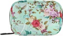 Rose Floral Birds Pill Box 7 päivän pilleri tapauksessa laukku matka pilleri Järjestäjä laukku kanssa Zipper Kannettava Viikoittain tapauksessa Kompakti koko vitamiini täydentää haltija