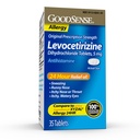 Good Sense Levocetirizine Dihydroklorid tabletter, Antihistamin, 5 mg, 35 greve (Pack av 1)