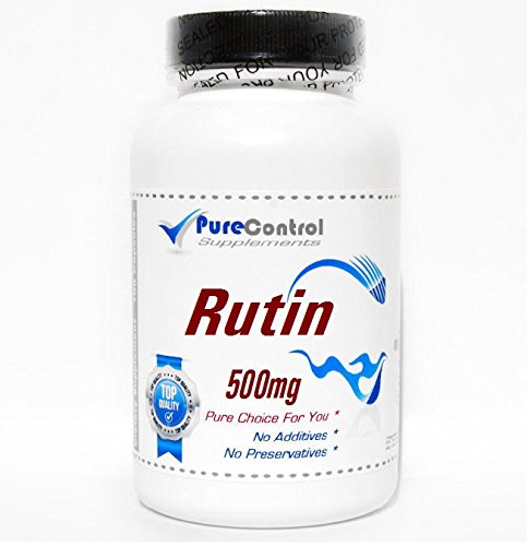 Rutin 500mg // 200 kapslar // Pure // av PureControl Supplements
