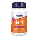NYT Ruokalisät, B-1 100 mg vitamiini, energiantuotanto*, Hermoston terveys*, 100 tablettia