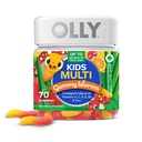 Olly Kids Multivitamiini Gummy, yleinen terveys ja immuuni tuki, * Vitamiinit ja mineraalit A, C, D, E, Bs ja Sinkki, Lapset purtava täydentää, Sour Fruity Punch Flavored, 70 tai 35 päivän tarjonta - 70