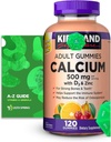 Calcium Gummies 500 mg D3 & Sinkki, 120 Gummies Exclusive Better Ligth & Spring Guide