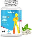 NuBest Doctor Plus, jossa on kalsiumia, D3- vitamiinia, K2- vitamiinia (MK7), magnesiumkapseleita luun vahvuutta, terveitä luita, immuniteettia, kalsiumia Max Imeytyminen yli 10 vuoden ikäisille 60 kapselia