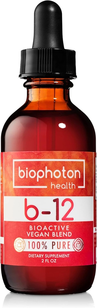 Liposomaalinen B12-vitamiinin nestemäinen täydennysosa - Bioaktiivinen Metyylin sekoitus - Vegaani ja muu kuin GMO - Organic Glycerin & Sugar Free (2 Fl Oz)