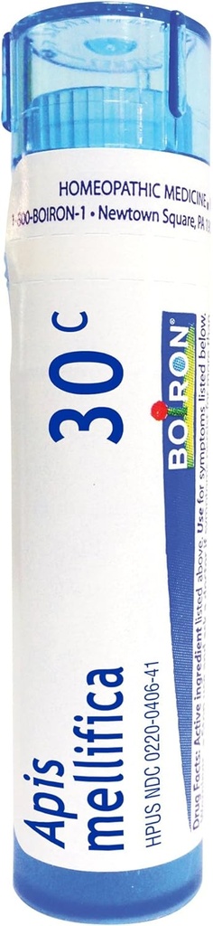 Boiron Apis Mellifica, 30C, homeopatisk medicin insektsviter
