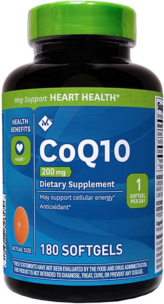 Medlemmar Mark CoQ10 200 mg. (180 greve).