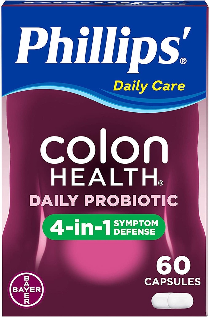 Phillips' Colon Health Probioottikapselit, 60