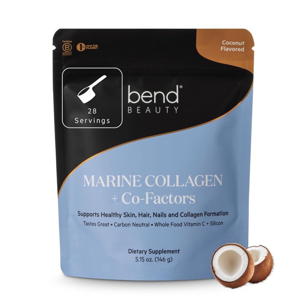 Bend Beauty Marine Collagen + Cococococonut Flavored Collagen Powder 