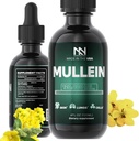 Mullein Drops for Lungs - Lung Cleanse & Detox - Mullein Leaf Extract for Lungs - Lung Detox for Smokers - Bronchial ja Immuuni Tuki - Mullein Leaf Drops 4 Fl Oz