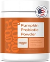 Reggie Pumpkin Probiotic Powder för hundar | 7-Strain Probiotics + Pumpkin för Gut Health, Digestion & Stool Consistency | Natural Dog Digestive Supplement | Vet-Approved & Made in USA | 40 skopor