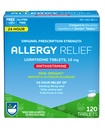 Rite Aid 24 Hour Loratadine 10 mg Allergia Relief Tabletit, 10 mg - 120 .