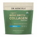 Tohtori Mercola Organic Brone Broth Collagen Powder - Tukee luun terveyttä ja lihasten kasvua - USDA Organic, non-GMO, Gluteenittomat & Dairy-free - 30 Tarjoilut - Vanilla Flavor