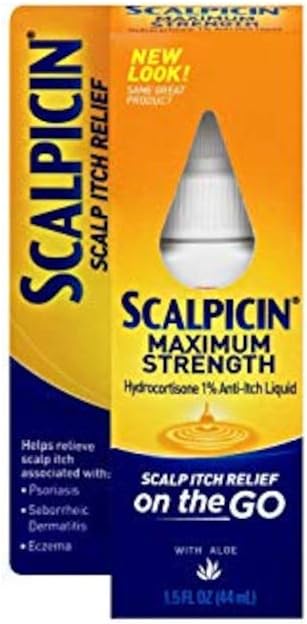 Scalpicin Scalp Scalp Itch Relief, 1,5 fl Oz.
