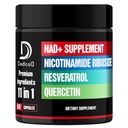 11in1 NAD täydennysosa Nikotinamidi Ribosidi, Quercetin, Resveratrol ja 8 lisää - 2 kuukautta