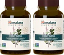 Himalaya Holy Basil, 60 Day Supply - Kasviperäisten lisäravinteet stressin lievittämistä, rentoutumista, energiatukea ja satunnaista unettomuutta - Vegan, ei-GMO, Gluteeniton, 720 mg, 60 kapselia, pakkaus 2