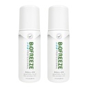 Biofreeze Professional Pain Relief Roll on for Polvi, niska, hip, Joint, & Olkapää, Yksinkertainen selkäkivun kipu Reliever, Sore Muscle Relief, Roll-On Menthol Gel 3 Fl Oz (paketti 2)