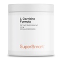Supersmart - L-Carnitine Formula (Natural Lemon Flavor) - 2-in-1 Acetyl L-Carnitine & L-Carnitine Tartrate Powder - Aminohapot Complex Supplement .