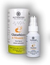 Nutriherbs Glutatione Oral Spray kanssa C-vitamiini - tehostettu imeytyminen, antioksidantti täydentää, tuki immuniteetit, terve iho & hiukset (30 ml pakkaus 2)