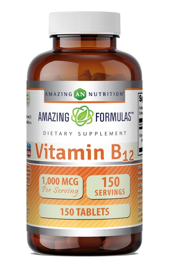 Hämmästyttävä Formula B12 Täydennysosa ... 1000 Mcg per tarjoilu...