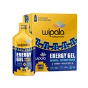 Wipala Energy Gel, banaani Coconut, 12 pakkaus - kofeiiniton, Certified Vegan, Non GMO - Clean Energy for Endurance Harjoitus, Juokseminen ja suorituskyky