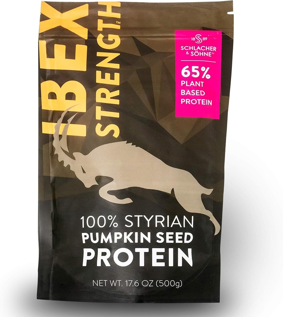 Schlacher & Söhne Styrian Seed Protein Powder: 100% Pure, Plant Protein, Non GMO, Gluteeniton, Vegan, Ei lisäaineita, Boost...