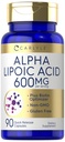 Carlyle Alpha Lipoic Acid 600mg | Plus Biotin Optimizer | 90 kapslar | Non-GMO & Gluten Free Supplement