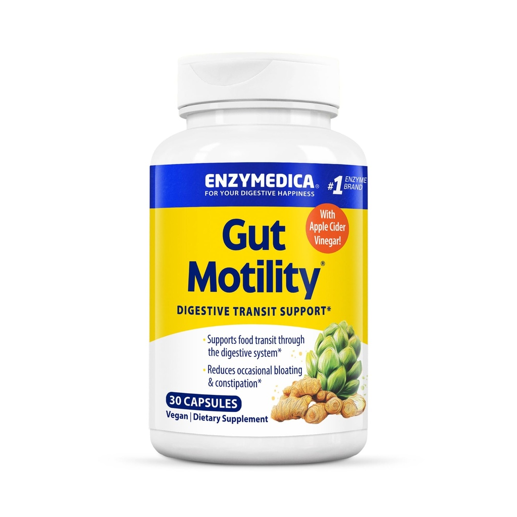 Enzymedica, Gut Motiliteetti, Ruoansulatuskanavan liikennetuki, 30