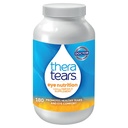 TheraTears Omega 3 Supplement för ögonvård, 1200mg fiskolja och organisk linfröolja med vitamin E, 180 greve