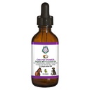 C60 Power för husdjur - C60 i organisk MCT Coconut Oil, Natural Wellness Support för hundar och katter, ren kol Fullerenes, främjar hälsosam åldrande, energi och rörlighet - 2 fl oz flaska