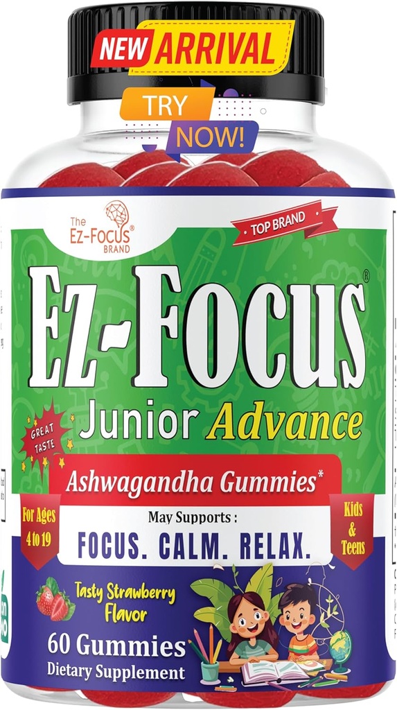 Junior Ashwagandha Gummies for Kids & Teens 