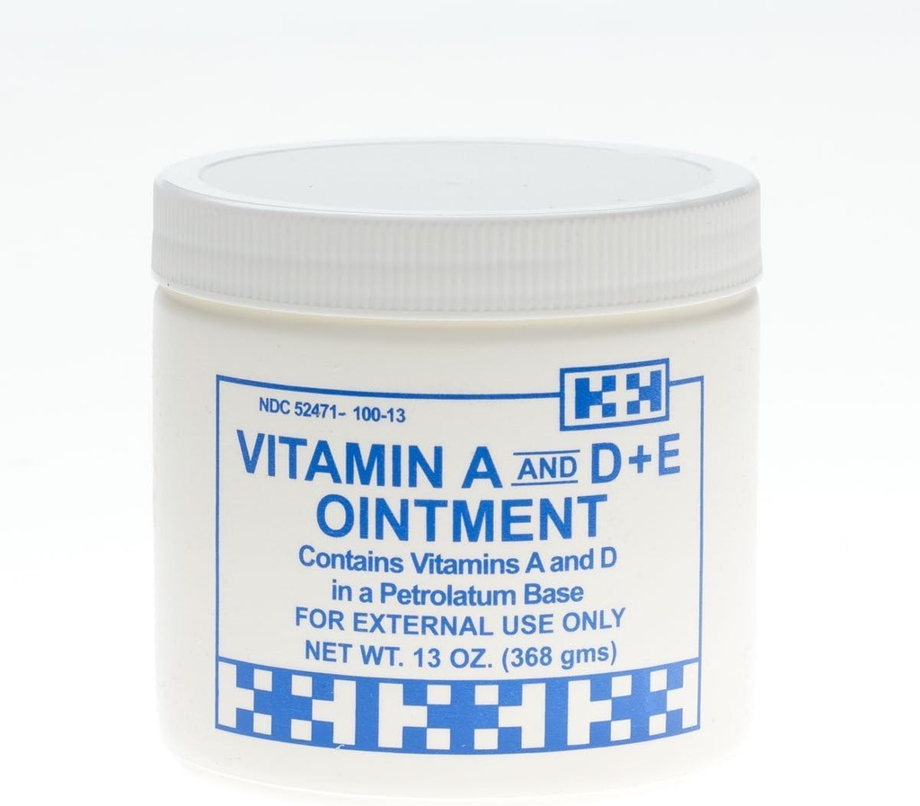 Gentell GEN-23450 Vitamin A&D + E Ointment 13 oz. Jar (Pack of 4)