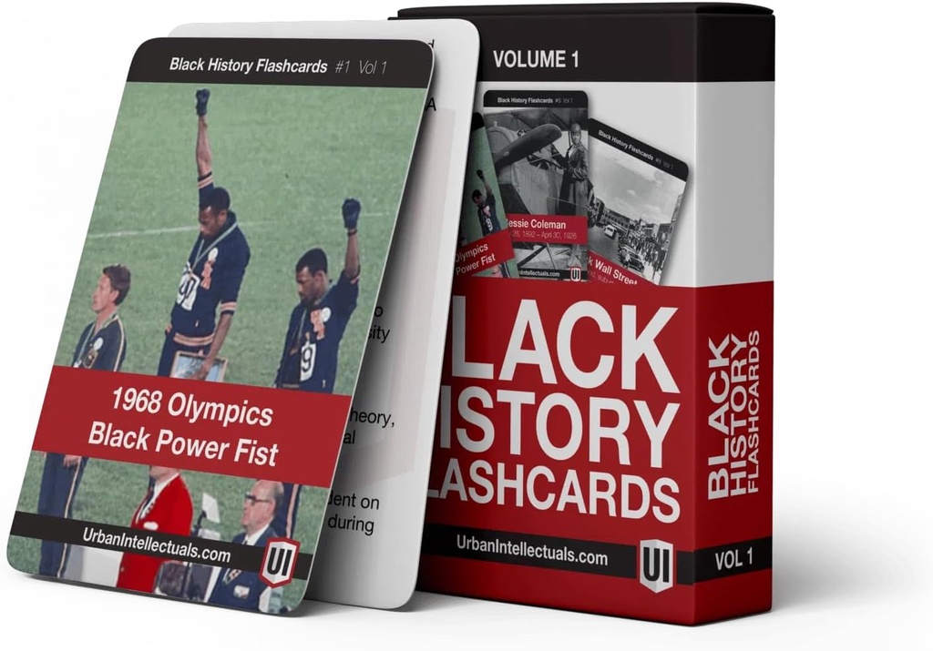 Kaupunki Intellektuellit Musta historia Flashcards - Volume 1 Kuuluisa musta kulttuuri loma Trivia Pelaa kortteja Koulutusta aikuisille Luokkahuone