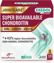 Exedol Biosablet Glukosamiini Chondroitin, Vegan Joint Support Supplement for Enhanced Joint Function, Cartilage Health, Connective Tissue ja Bone Health - 120 kapselia