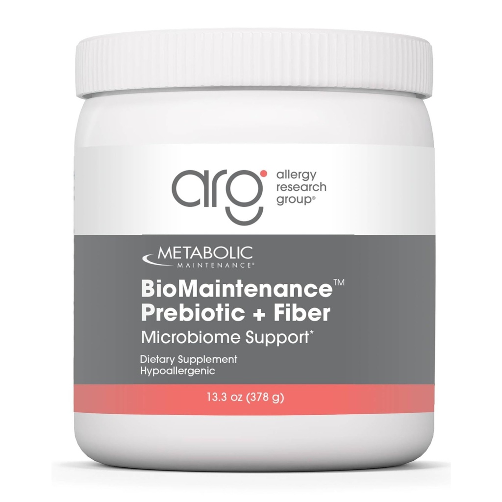 Metabolic Maintenance BioMaintenance Prebiotic + Fiber Powder - Stöder Gut Health & Immune Function - Rent, enkelt tillägg med inga sötningsmedel eller filler (378g / 60 portioner)